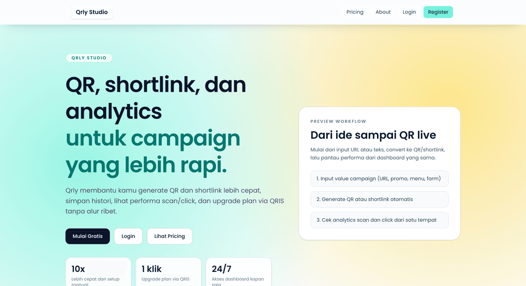 Qrly - ShortLink with QR